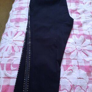 ZAC & RACHEL Women’s pull-on stretched black Pants , Size 14